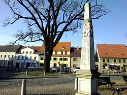 Uebigau Postsäule
